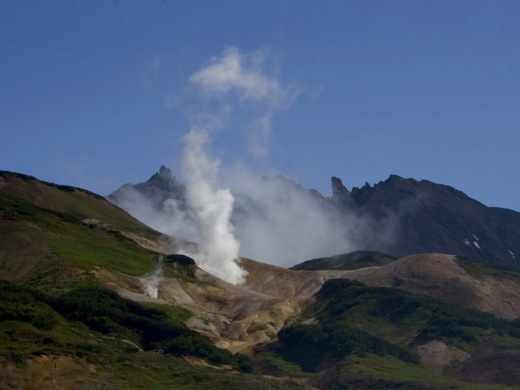 Kamchatka, Burlyaschy volcano